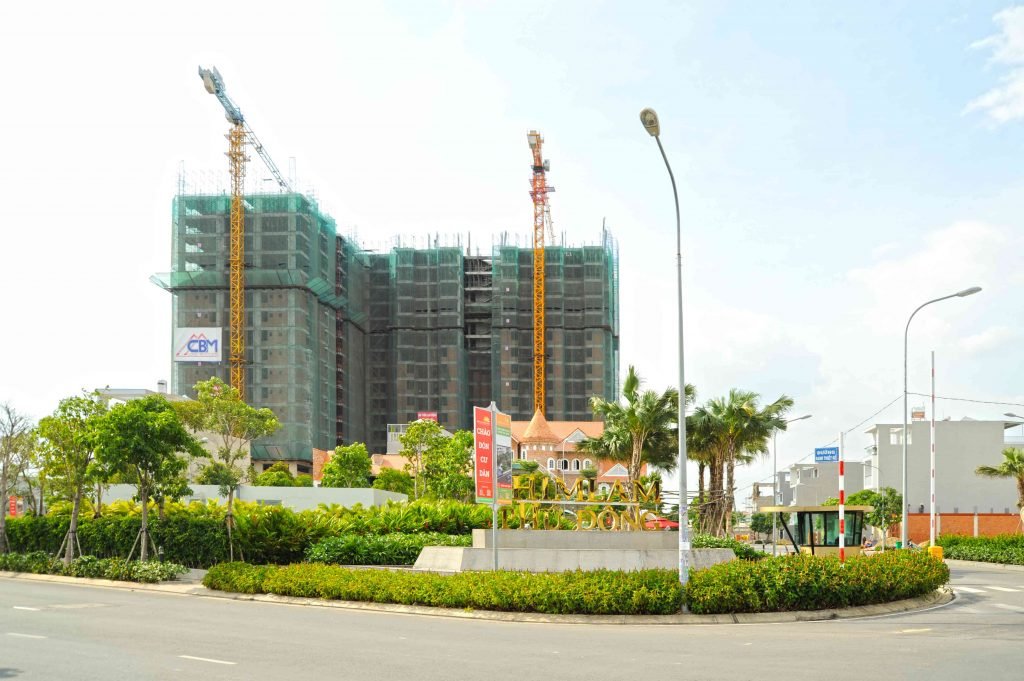 CẬN CẢNH TIẾN ĐỘ DỰ ÁN VỪA TÚI TIỀN TẠI KHU ĐÔNG TP HCM