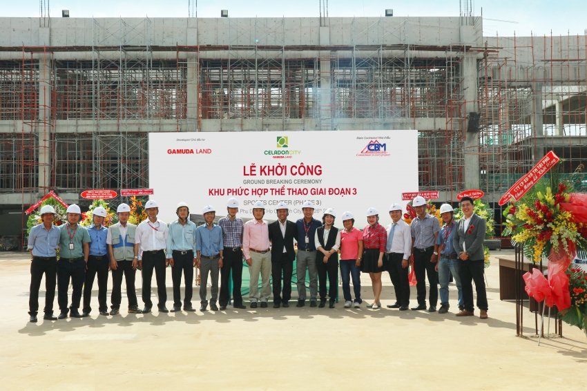 CBM TỔ CHỨC LỄ KHỞI CÔNG DỰ ÁN CELADON SPORTS & RESORT CLUB