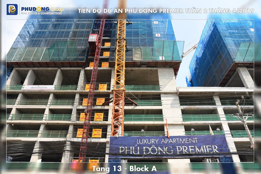 TIẾN ĐỘ THÁNG 04/2019: PHÚ ĐÔNG PREMIER “VƯƠN CAO” MỖI NGÀY