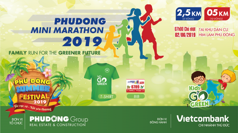 THỂ LỆ CUỘC THI PHUDONG MINI MARATHON 2019
