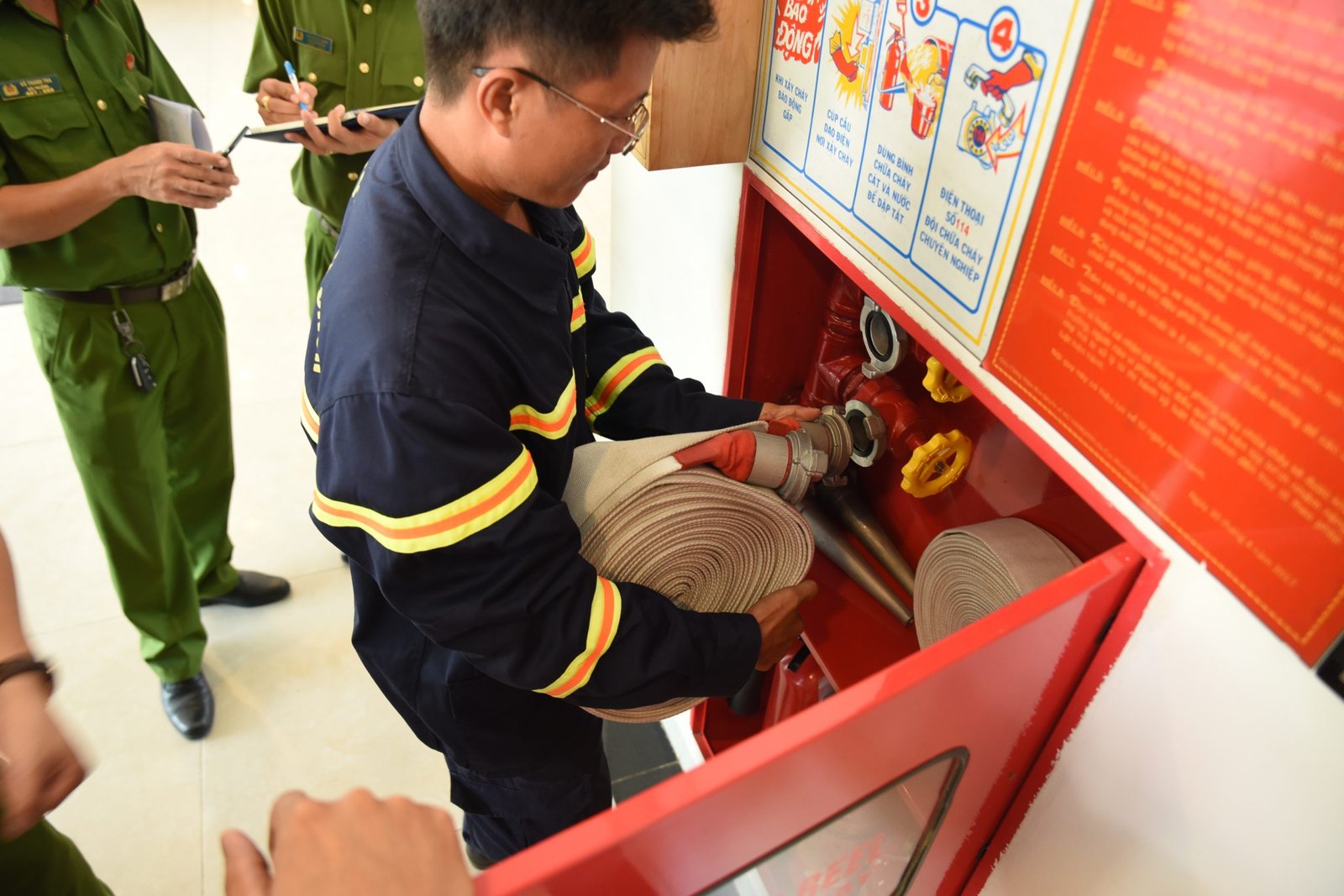 KDC HL PHÚ ĐÔNG TIẾP TỤC DUY TRÌ TIÊU CHUẨN PCCC THEO QUY ĐỊNH KDC KIỂU MẪU CỦA TỈNH BÌNH DƯƠNG