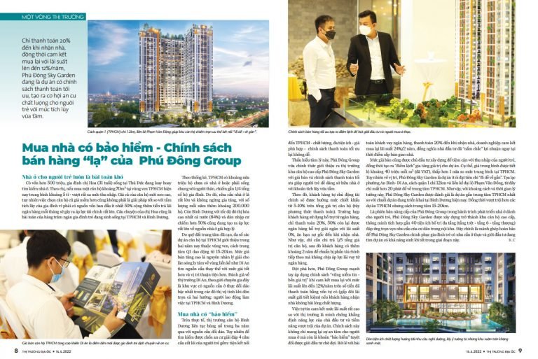 MUA NHÀ CÓ BẢO HIỂM – CHÍNH SÁCH BÁN HÀNG