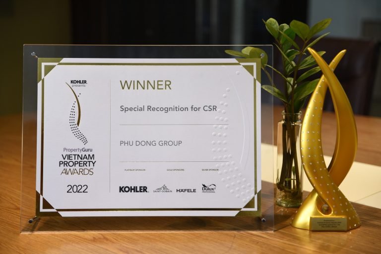 PHÚ ĐÔNG GROUP ĐƯỢC VINH DANH TẠI VIETNAM PROPERTY AWARDS 2022
