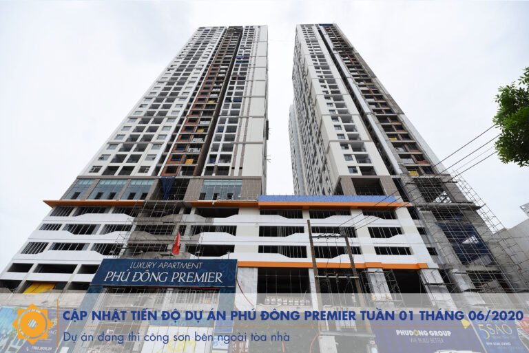 Tiến độ dự án Phú Đông Premier Tuần 01 tháng 06/2020