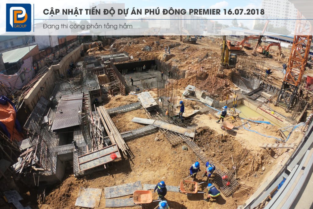 Tiến độ dự án Phú Đông Premier tháng Tuần 3 tháng 7/2018