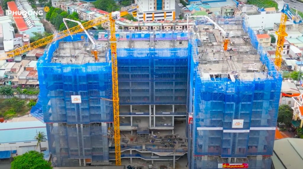 PHÚ ĐÔNG SKY GARDEN: HOÀN THÀNH 1000M3 BÊ TÔNG ĐẦU TIÊN CỦA NĂM QUÝ MÃO