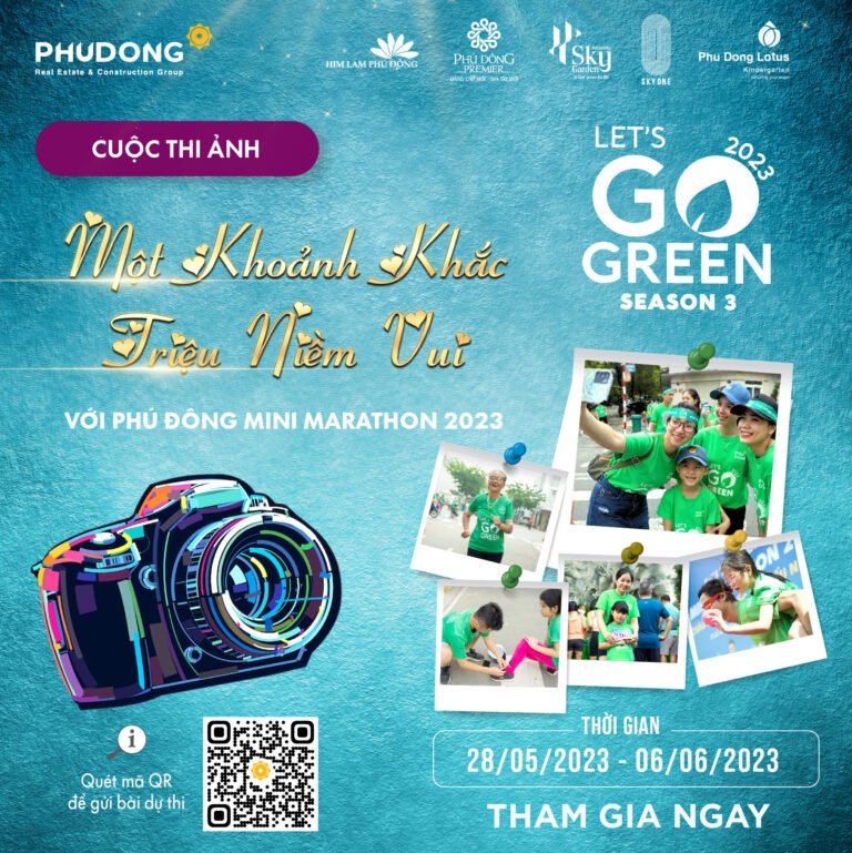 THỂ LỆ CUỘC THI ẢNH MỘT KHOẢNH KHẮC – TRIỆU NIỀM VUI TẠI PHÚ ĐÔNG MINI MARATHON