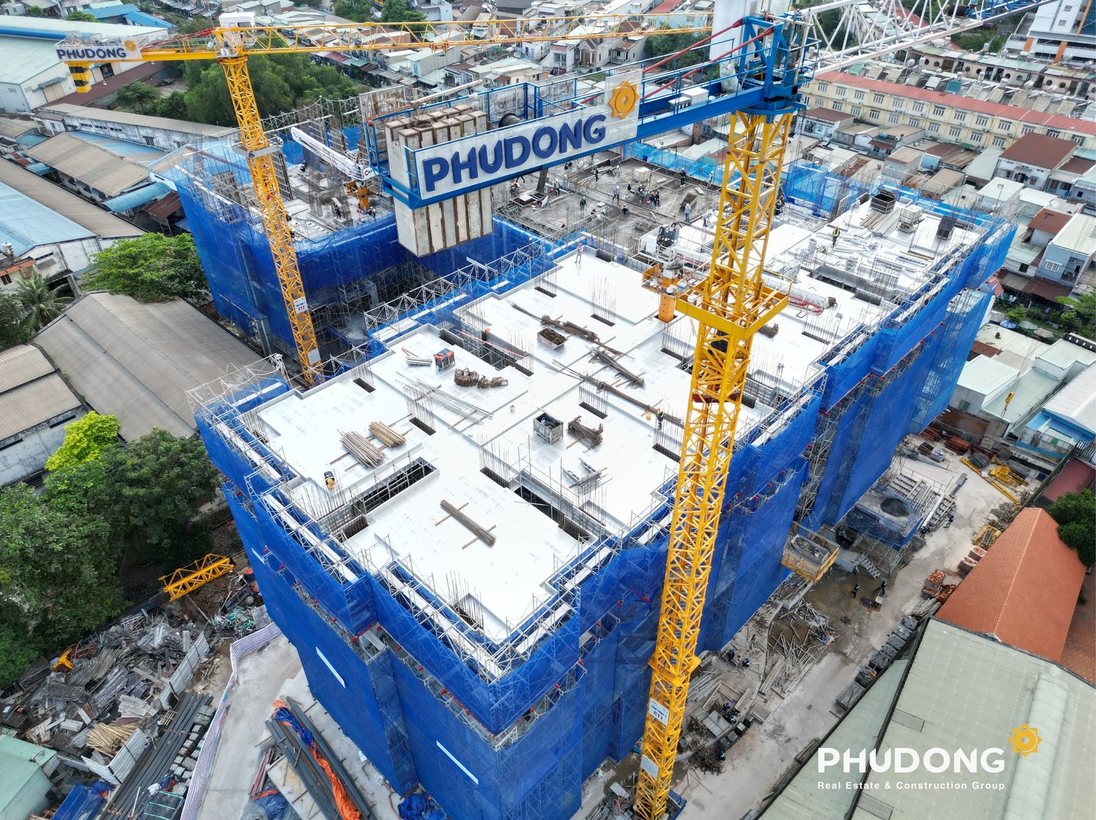 Tiến độ dự án Phú Đông Sky Garden Tháng 12 2022