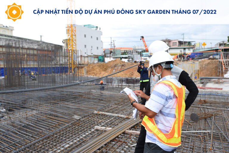 Tiến độ Phú Đông Sky Garden Tuần 03 tháng 07/2022