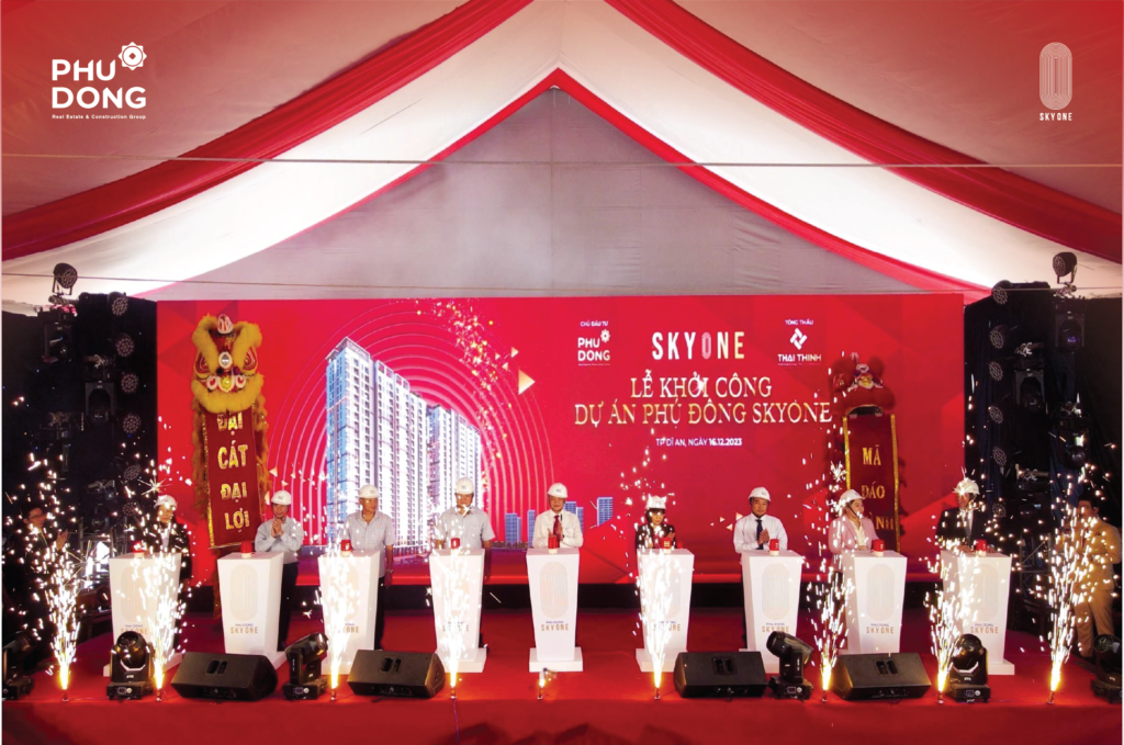 PHÚ ĐÔNG GROUP CHÍNH THỨC KHỞI CÔNG KHU CĂN HỘ CAO CẤP PHÚ ĐÔNG SKYONE