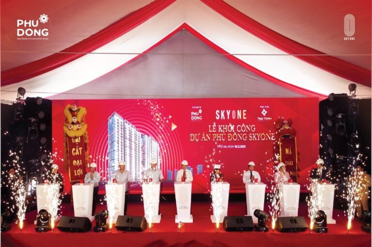PHÚ ĐÔNG GROUP KHỞI CÔNG DỰ ÁN PHÚ ĐÔNG SKYONE CHUẨN BỊ ĐƯA CĂN HỘ VỪA TÚI TIỀN RA THỊ TRƯỜNG TẠI BÌNH DƯƠNG