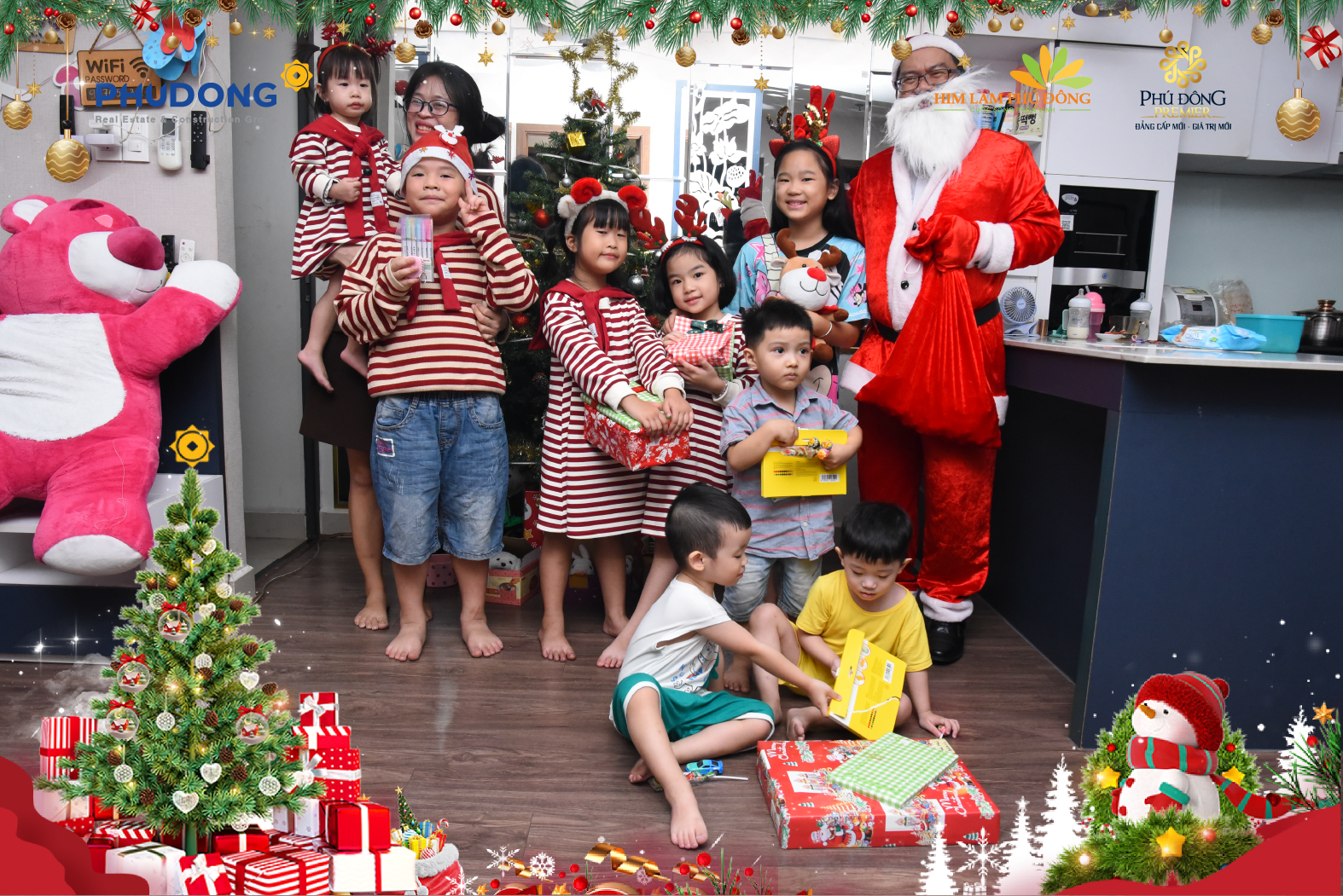 RỘN RÀNG KHÔNG KHÍ GIÁNG SINH TẠI CÁC DỰ ÁN PHÚ ĐÔNG