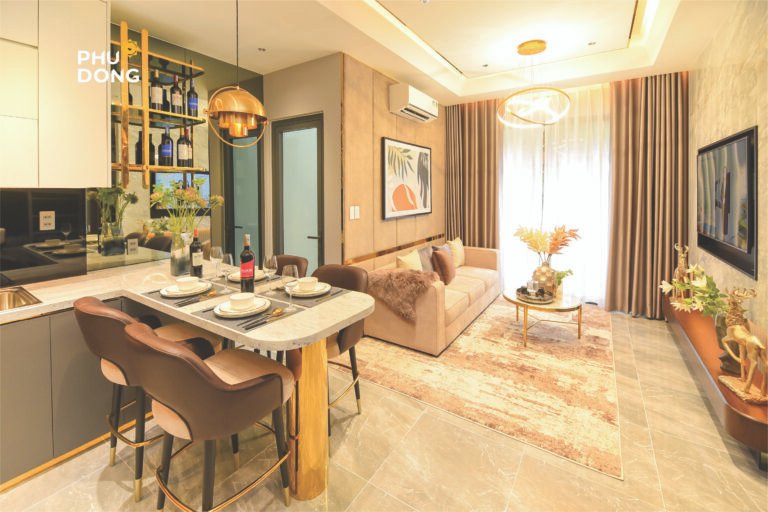 CĂN HỘ MẪU 1PN+ PHÚ ĐÔNG SKYONE