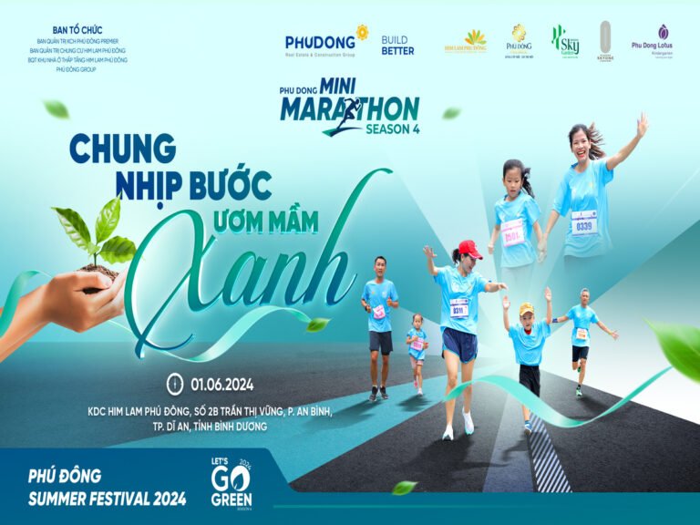 THỂ LỆ CUỘC THI PHÚ ĐÔNG MINI MARATHON LẦN 4 “LET’S GO GREEN” NĂM 2024