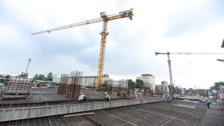 Phú Đông SkyOne thi công vượt tiến độ hoàn thành 100% phần móng