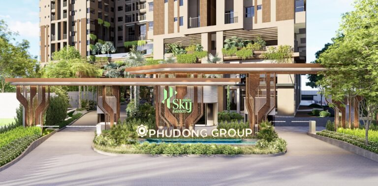 Cổng đón Phú Đông Sky Garden “Đủ riêng tư – Trọn tiện ích”