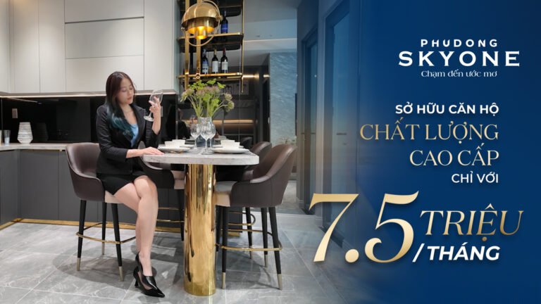 Mua nhà bằng tiền thuê nhà với Phú Đông SkyOne