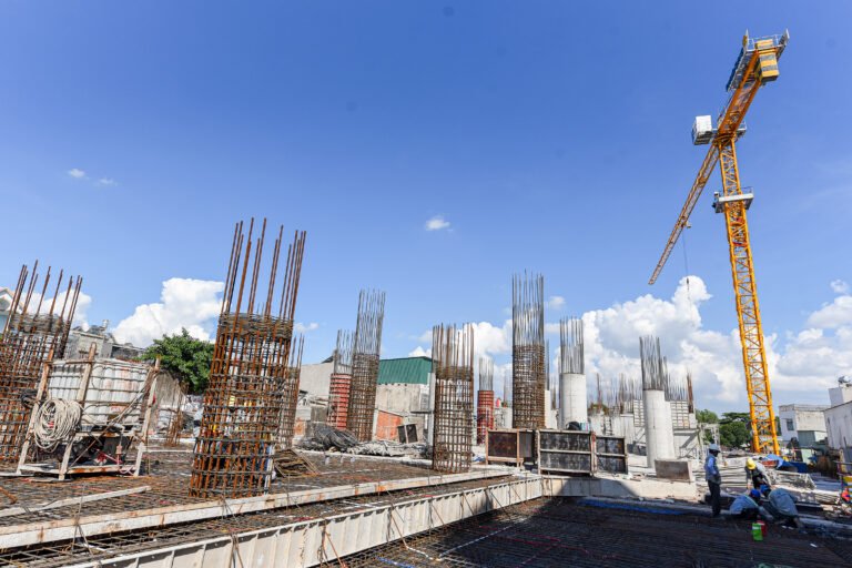 Cập Nhật Tiến Độ Dự Án Phú Đông Skyone Tuần 2 Tháng 8/2024