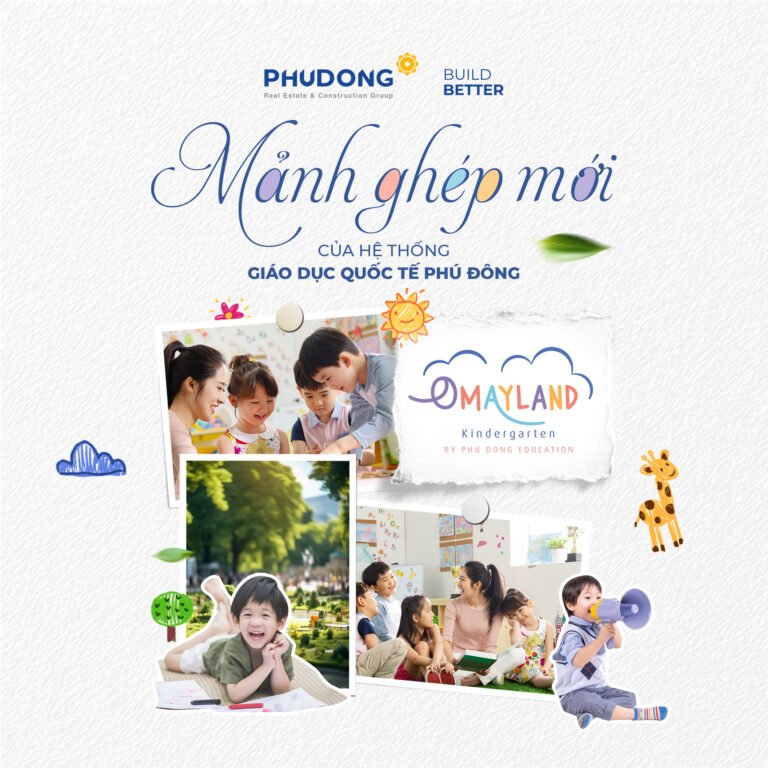 Mảnh ghép mới của hệ thống Giáo dục Quốc tế Phú Đông: OMAYLAND KINDERGARTEN
