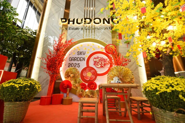 Sắc xuân rực rỡ tại các dự án Phú Đông