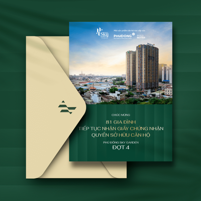 CHÚC MỪNG 81 GIA ĐÌNH TIẾP TỤC NHẬN GIẤY CHỨNG NHẬN QUYỀN SỞ HỮU CĂN HỘ PHÚ ĐÔNG SKY GARDEN – ĐỢT 4